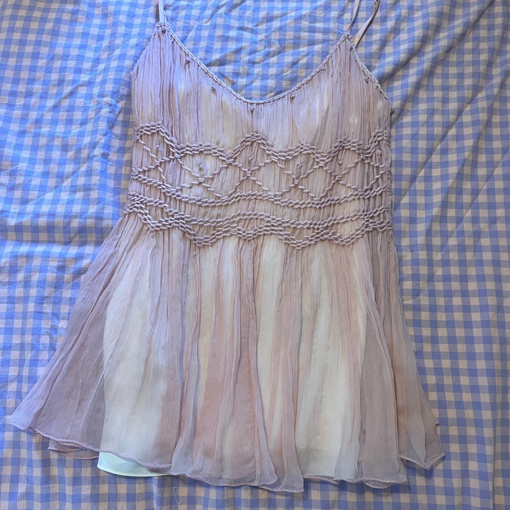 Elegant Pink Silk Top